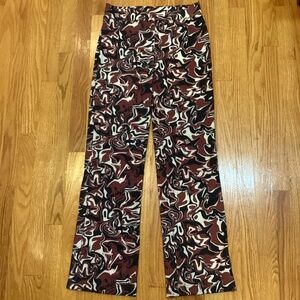 Bold Print Pants